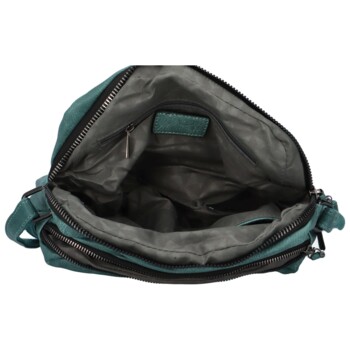 Dámská crossbody kabelka tyrkysová - Paolo bags Denerie