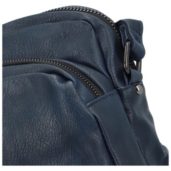Dámská crossbody kabelka tmavě modrá - Paolo bags Denerie