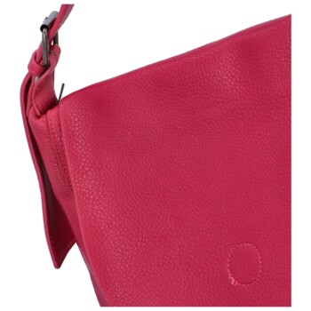 Dámská crossbody kabelka fuchsiová - Paolo bags Sisi