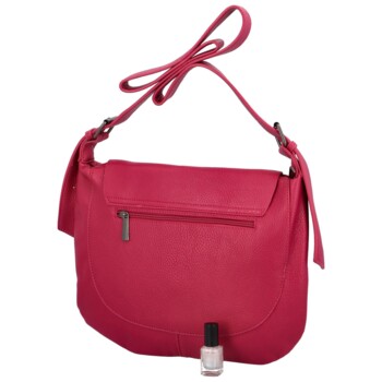 Dámská crossbody kabelka fuchsiová - Paolo bags Sisi