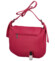 Dámská crossbody kabelka fuchsiová - Paolo bags Sisi