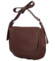 Dámská crossbody kabelka tmavě hnědá - Paolo bags Sisi