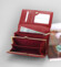 Dámská kožená peněženka červená - Patrizia Emillena