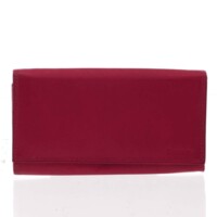 Pánská kožená peněženka červená matná - Diviley Kevix