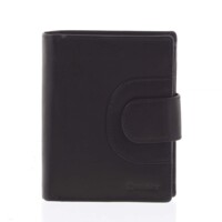 Pánská kožená peněženka černá - Diviley Kevix 1