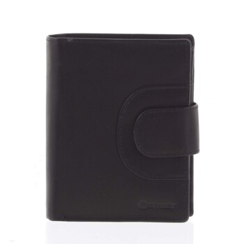 Pánská kožená peněženka černá - Diviley Kevix 1