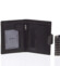 Pánská kožená peněženka černá - Diviley Kevix 1