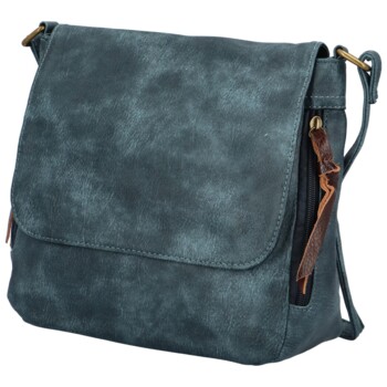 Dámská crossbody kabelka modrá - Paolo bags Valika