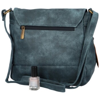 Dámská crossbody kabelka modrá - Paolo bags Valika