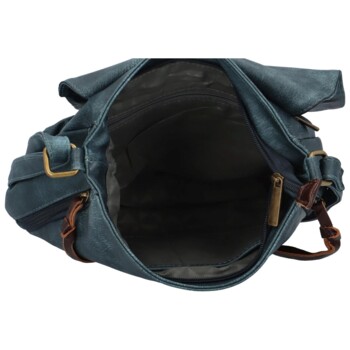 Dámská crossbody kabelka modrá - Paolo bags Valika