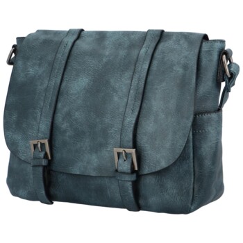 Dámská crossbody kabelka modrá - Paolo bags Santory
