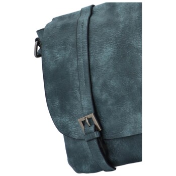 Dámská crossbody kabelka modrá - Paolo bags Santory