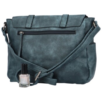 Dámská crossbody kabelka modrá - Paolo bags Santory