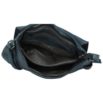 Dámská crossbody kabelka modrá - Paolo bags Santory