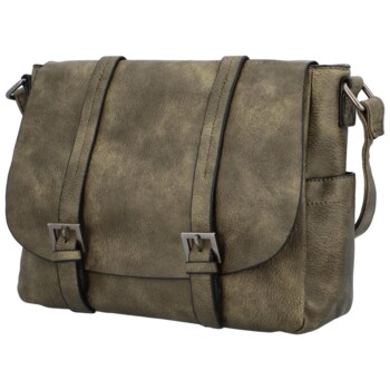 Dámská crossbody kabelka khaki - Paolo bags Santory