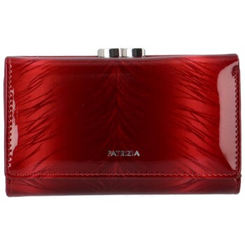Dámská kožená peněženka červená - Patrizia Carlita