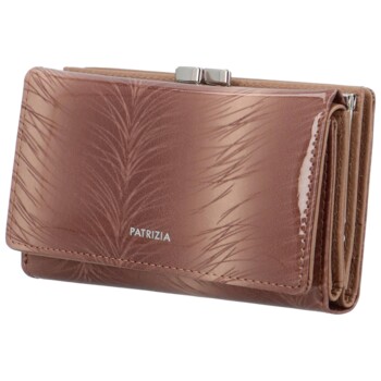 Dámská kožená peněženka béžová - Patrizia Carlita