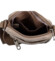 Malá pánská crossbody taška taupe - Enrico Benetti Damterr