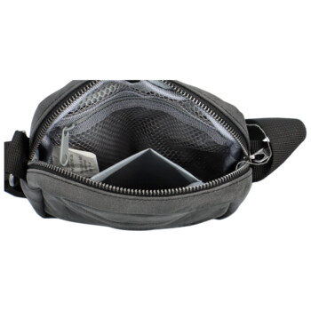 Pánská crossbody taška na doklady černá - Enrico Benetti Merlon