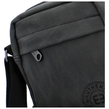 Pánská crossbody taška na doklady černá - Enrico Benetti Merlon