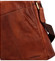 Pánská kožená taška přes rameno hnědá - SendiDesign McGord