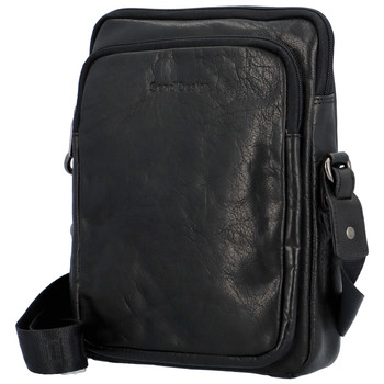 Pánská kožená taška černá - SendiDesign McKolin