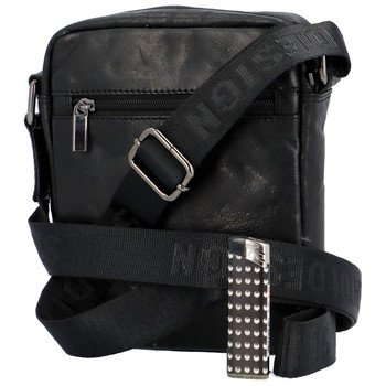 Pánská kožená taška černá - SendiDesign Lorem B