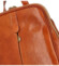 Dámský kožený batoh koňakový - Delami Vera Pelle Liviena