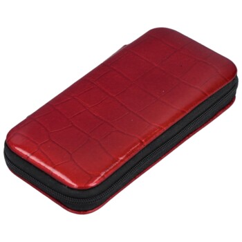 Dámská manikúra a pedikúra tmavě červená kroko - Solingen 1330