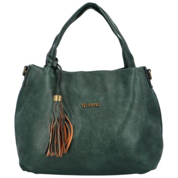 Dámská kabelka na rameno zelená - Coveri Millewa