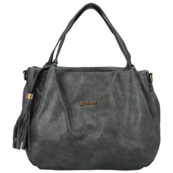 Dámská kabelka na rameno šedá - Coveri Millewa