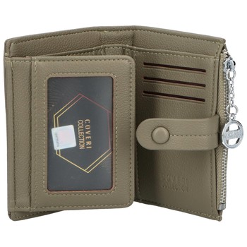 Dámská peněženka khaki - Coveri CW171