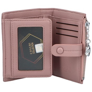Dámská peněženka bledě růžová - Coveri CW171