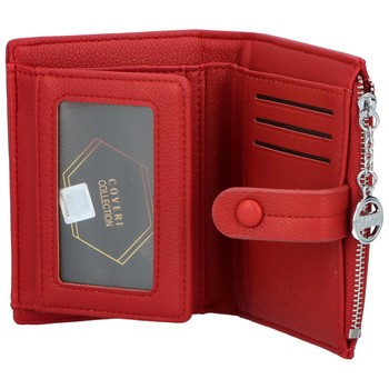 Dámská peněženka červená - Coveri CW171