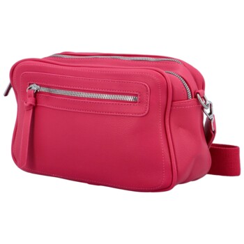 Dámská crossbody kabelka fuchsiová - Paolo bags Tselmega