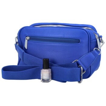 Dámská crossbody kabelka zářivě modrá - Paolo bags Tselmega