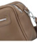 Dámská crossbody kabelka světle hnědá - Paolo bags Tselmega