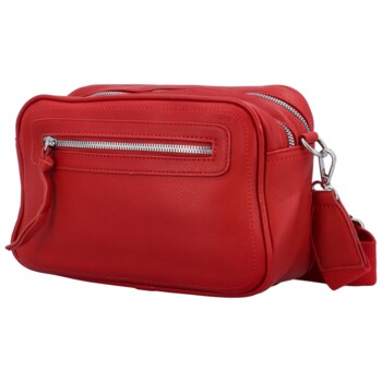 Dámská crossbody kabelka červená - Paolo bags Tselmega
