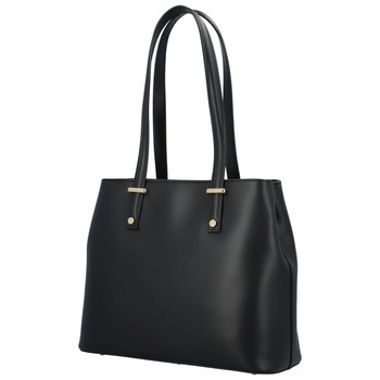 Exkluzivní dámská kožená kabelka černá - ItalY Logistilla New