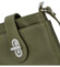 Dámská kožená crossbody kabelka khaki - ItalY Laira