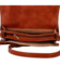 Dámská kožená crossbody koňaková - Delami Linda
