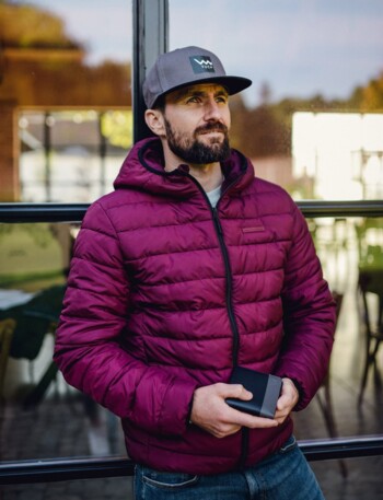 Pánská peněženka černá - Vuch Telson Slim