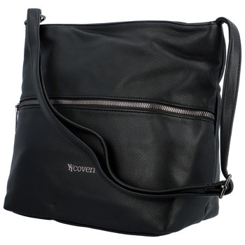 Dámská kabelka přes rameno černá - Coveri Belineska