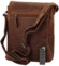Pánská kožená crossbody taška hnědá - Greenwood Justwant 2
