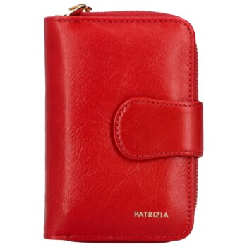 Dámská kožená peněženka červená - Patrizia Valissia