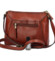 Dámská kožená crossbody kabelka hnědá - Katana Baylei