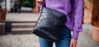 Dámská crossbody kabelka černá - Vuch Lorca