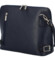Dámská kožená crossbody kabelka tmavě modrá - ItalY M0131