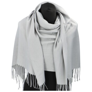Dámská šála světle šedá - Firenze Saitera