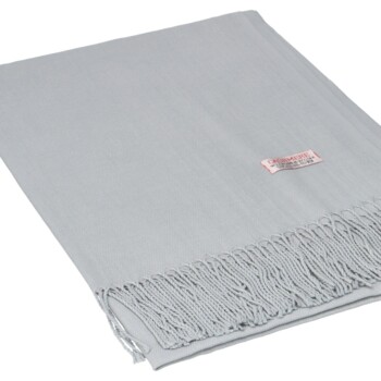 Dámská šála světle šedá - Firenze Saitera